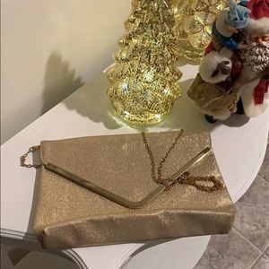 Gold clutch